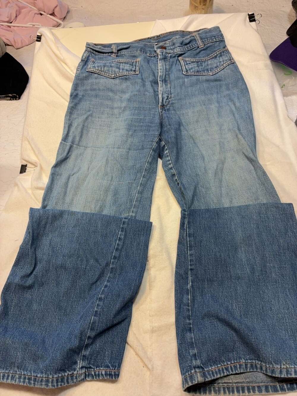 Vintage Male Brand High-Waisted Denim Jeans 28 Inch Waist